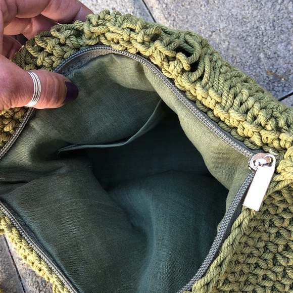 🎉HP🎉FRINGE MACRAME SHOULDER/CROSSBODY BAG - Picture 4 of 8